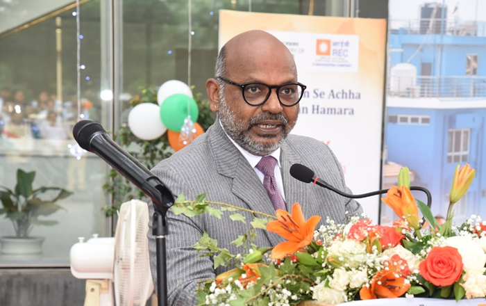 Independence Day celebrations at REC Corporate office